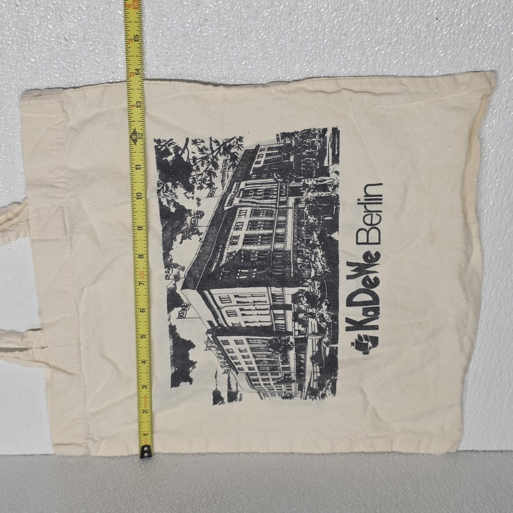 Vintage KaDeWe Berlin Tote Shopping Bag - Picture 7 of 9